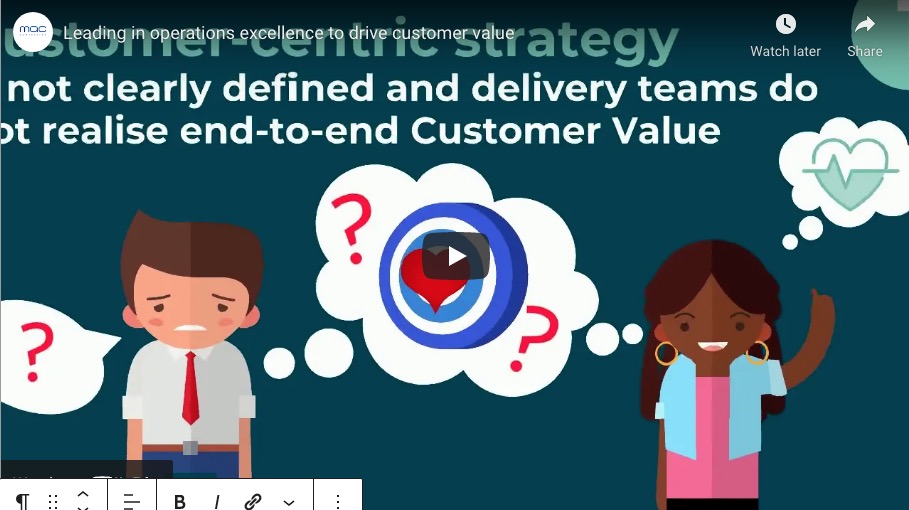 Leading in Operations Excellence to Drive Customer Value