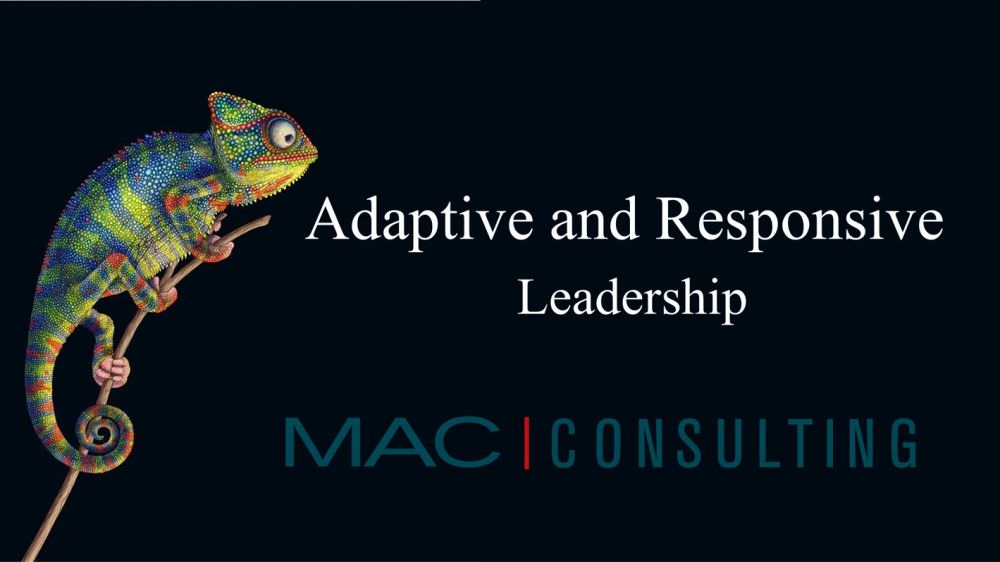 Part 3 of 3: Adaptive and Responsive Leadership