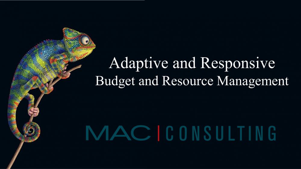 Part 2 of 3: Adaptive and Responsive: Budget and Resource Management